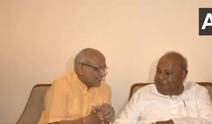 Radhakrishnan meets debegowda