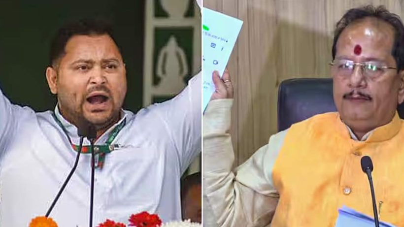 Tejashwi alleges deputy CM bihar