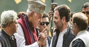 Farooq Abdullah backs rahul gandhi