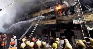Gas Cylinder Blast Sparks Fire, 6 Shops Burn Down in Hooghly