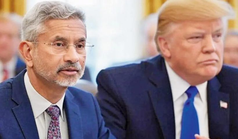 Jaishankar slams Trump