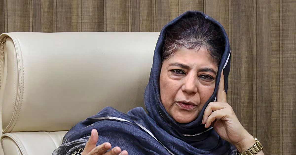 Mehbooba opposes central govt