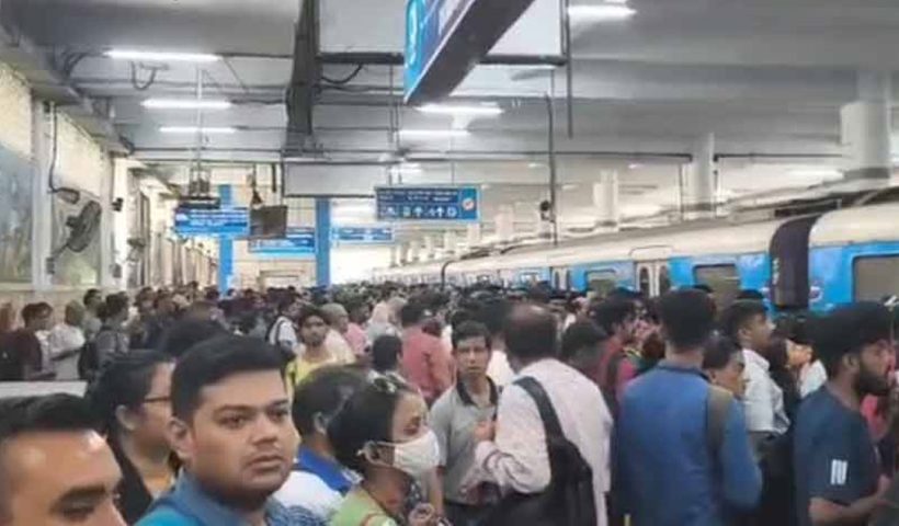 Green Line Metro Service Disrupted Between Sector 5 and Howrah Maidan in Kolkata