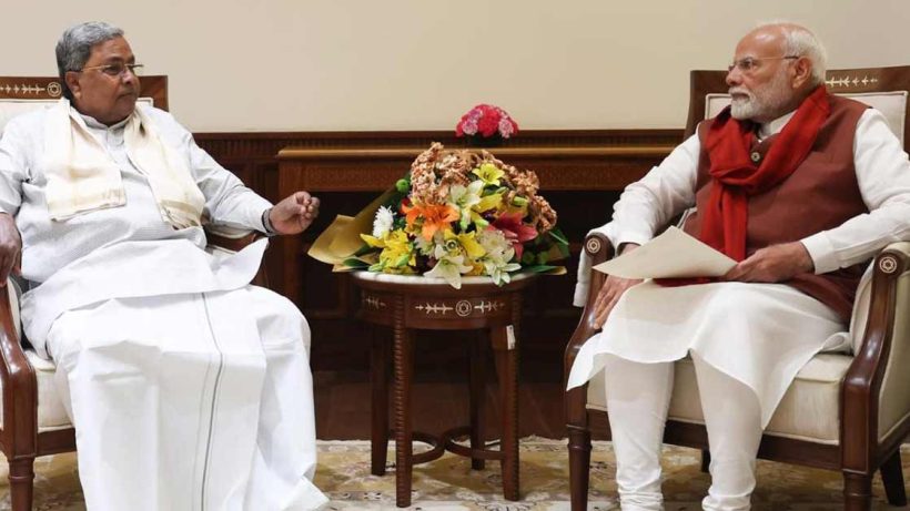 Modi in karnaka