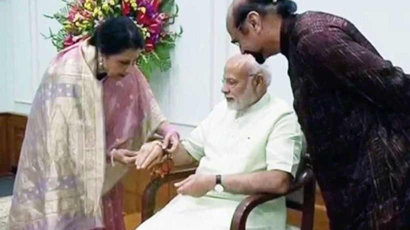 Modi's 'Pakistani sister' prepares rakhi