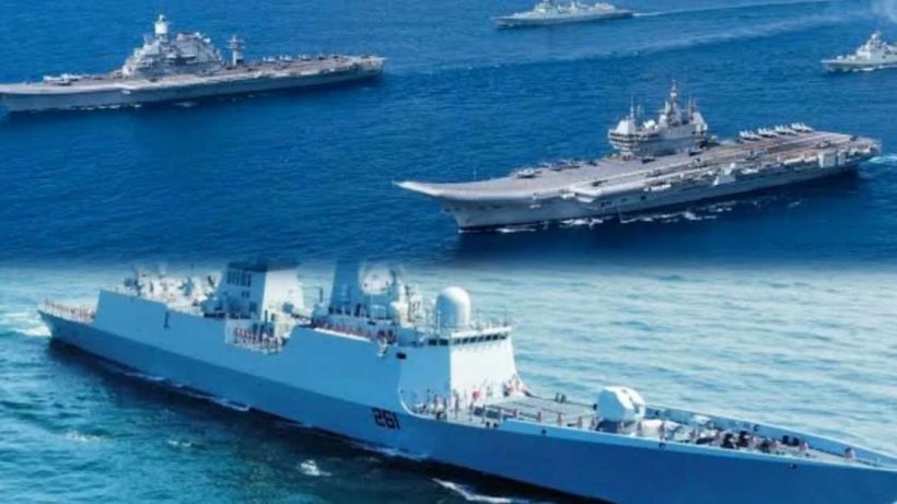 naval exercise in Arabian Sea