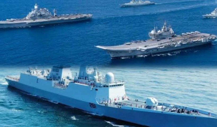naval exercise in Arabian Sea