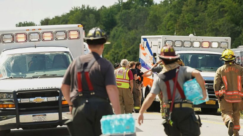 Fatal bus crash near Niagara Falls