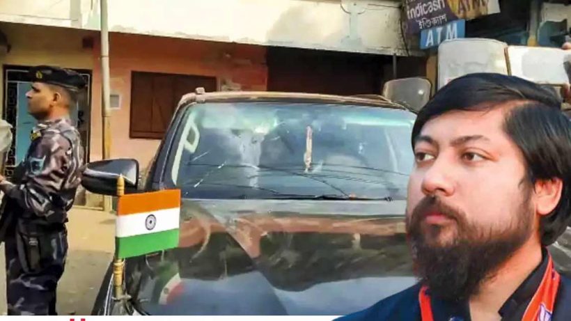 Nishith Pramanik car attacked