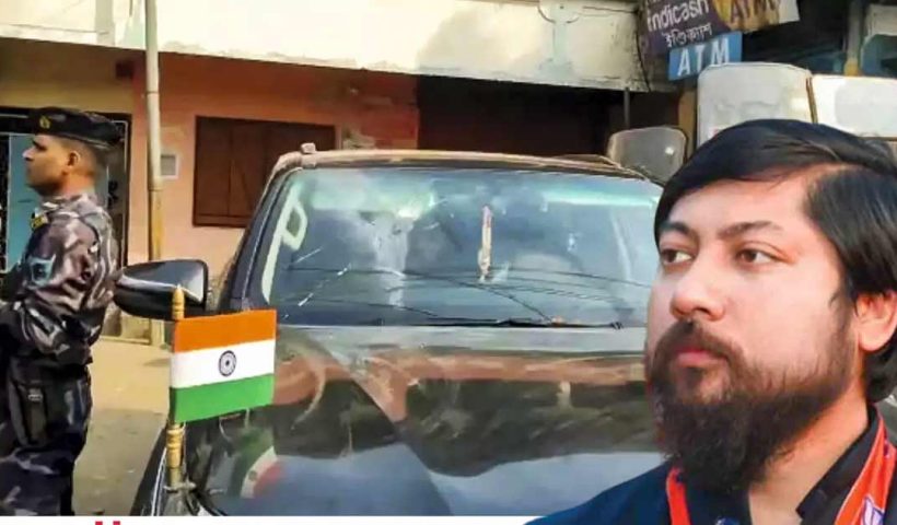Nishith Pramanik car attacked