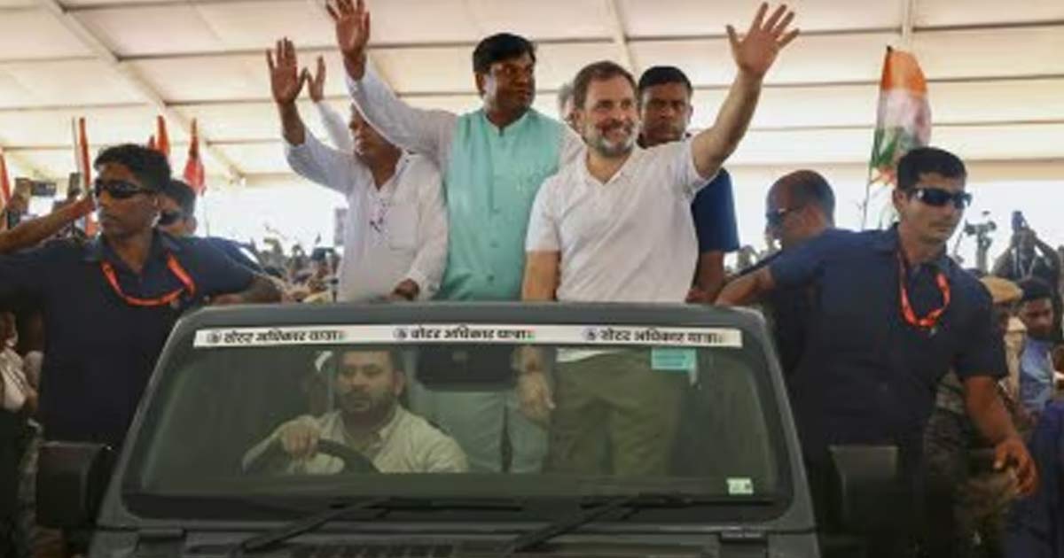 Rahul Gandhi driver booked