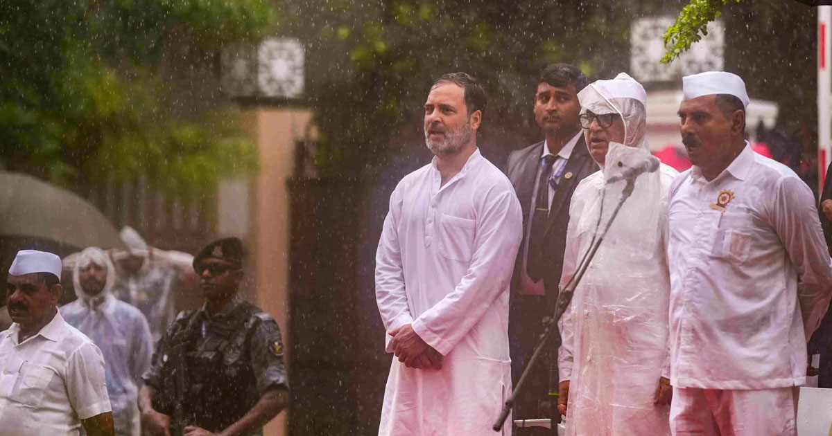 Rahul Gandhi Skip Red Fort I-Day Event