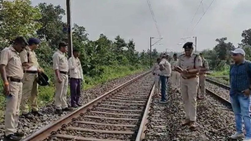 bomb blast on railway line