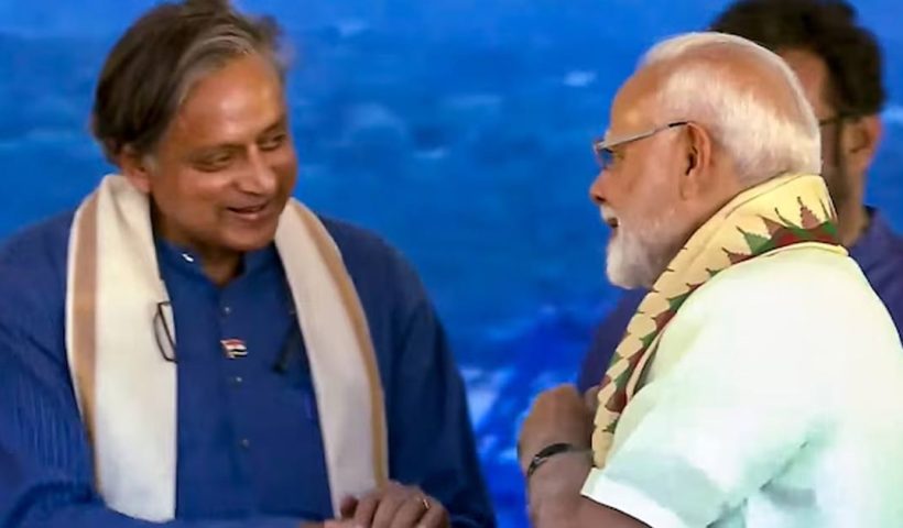 sashi tharoor opposes Congress