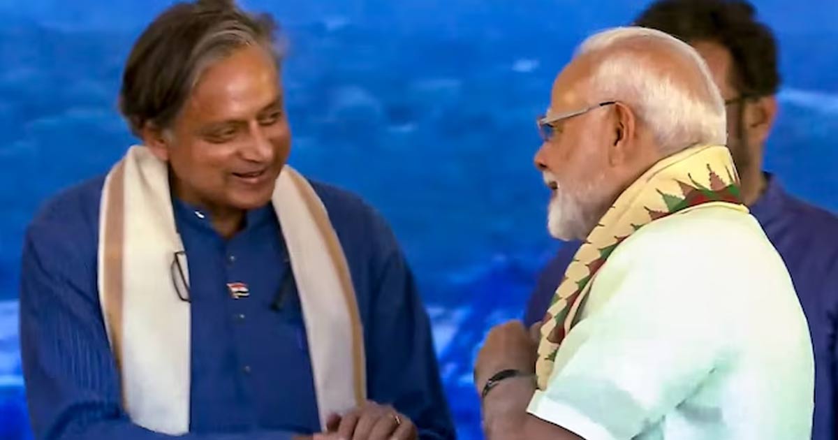 sashi tharoor opposes Congress