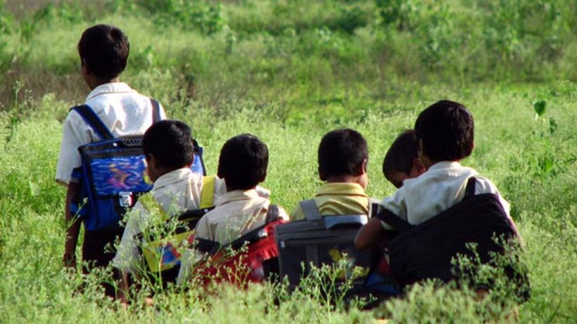 India school dropout rates