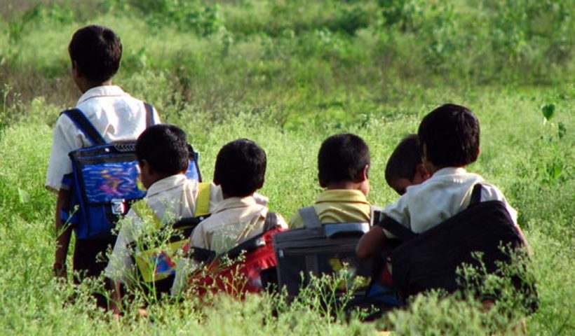 India school dropout rates