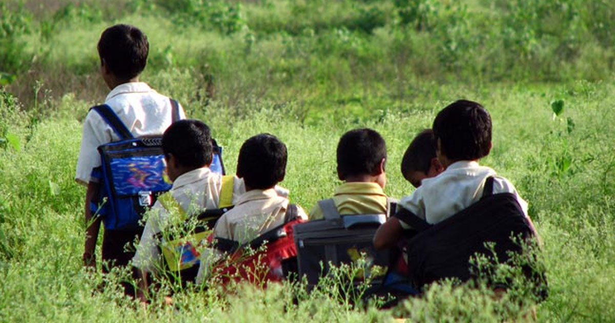India school dropout rates