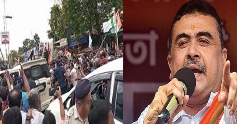 Suvendu Adhikari Convoy Attack