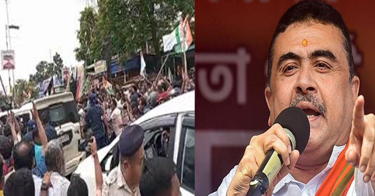 Suvendu Adhikari Convoy Attack