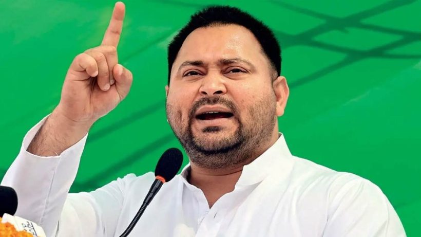 Tejashwi claims two epic numbers