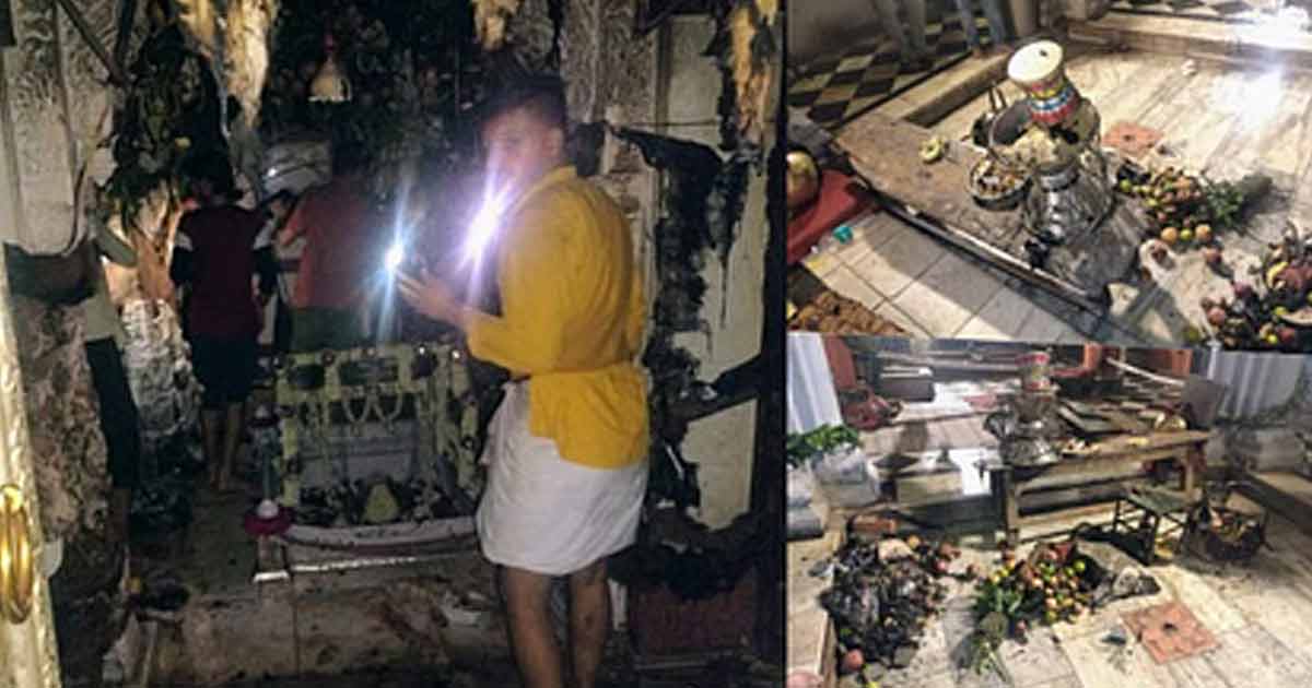 বারাণসীর মন্দিরে ভয়াবহ অগ্নিকাণ্ড, প্রধান পুরোহিত সহ আহত বহু