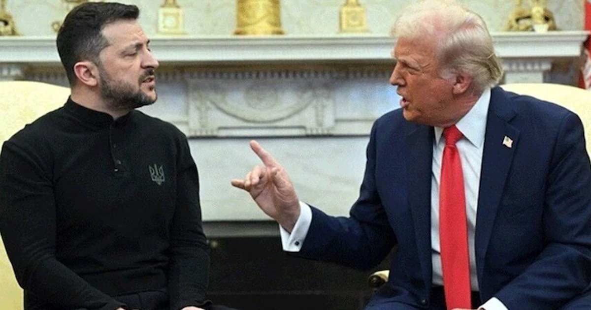 Trump meets zelensky
