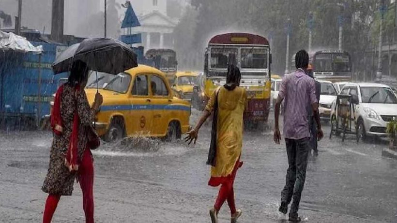 Durga Puja rain