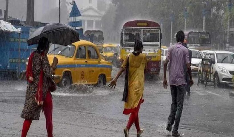 Durga Puja rain