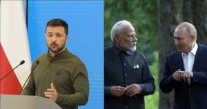 Zelensky phone call to modi