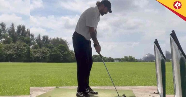 Diamond Harbour FC’s Star Luka Majcen Swaps Football for Golf