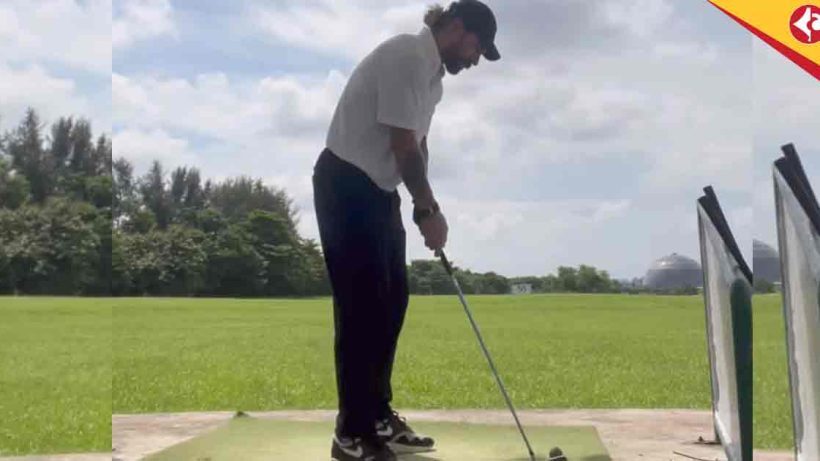 Diamond Harbour FC’s Star Luka Majcen Swaps Football for Golf