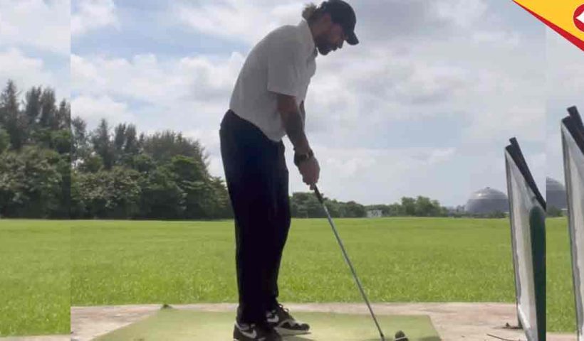 Diamond Harbour FC’s Star Luka Majcen Swaps Football for Golf