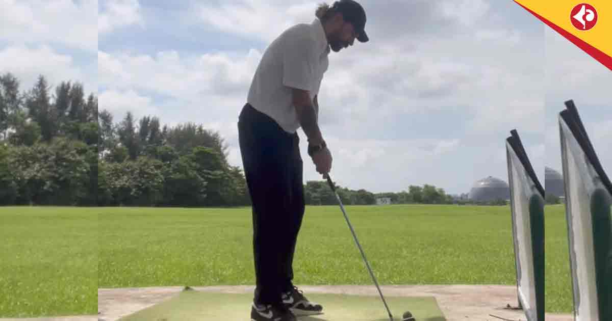 Diamond Harbour FC’s Star Luka Majcen Swaps Football for Golf