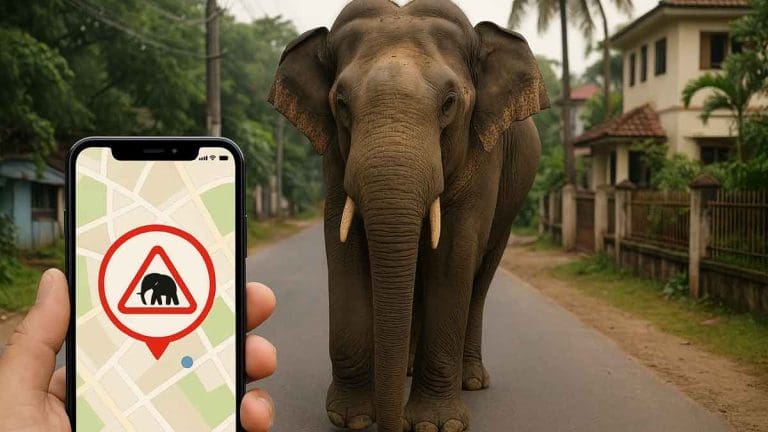লোকালয়ে ঢুকে পড়া হাতি শনাক্ত হবে নতুন অ্যাপে