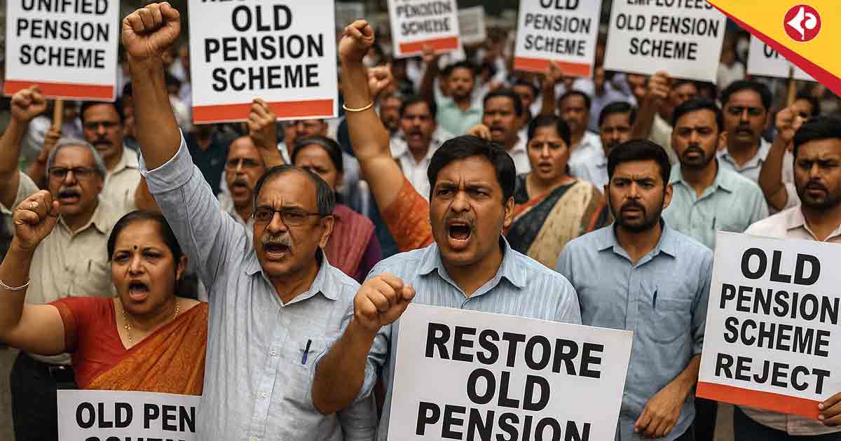 Government Employees Intensify Demands for Old Pension Scheme Restoration