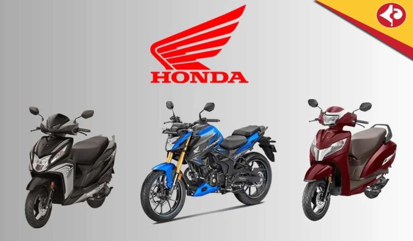 Honda Bikes and Scooter Prices Reduced