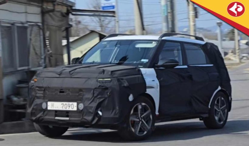 Hyundai Venue N-Line Spotted Testing In India