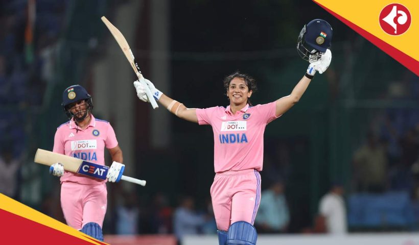 India Cricketer Smriti Mandhana breaks Virat Kohli fastest ODI century record against Australia