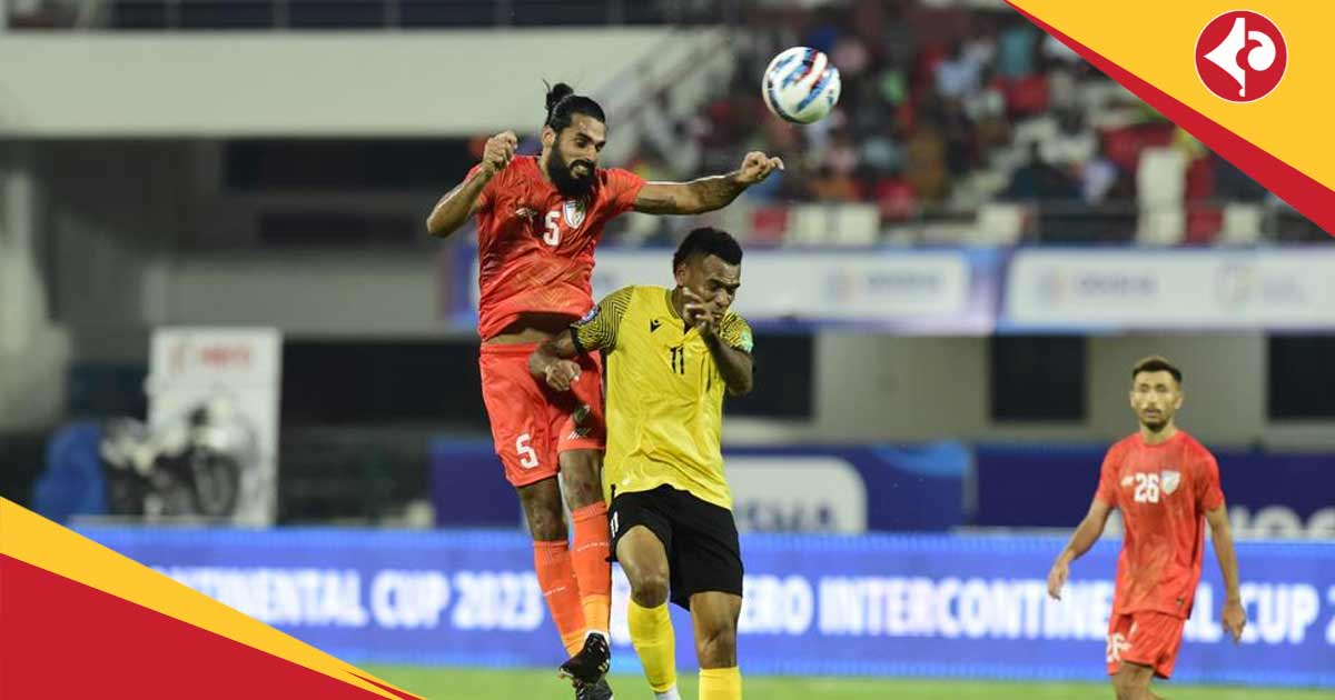 India Football Team hold Iran goalless First Half in CAFA Nations Cup 2025
