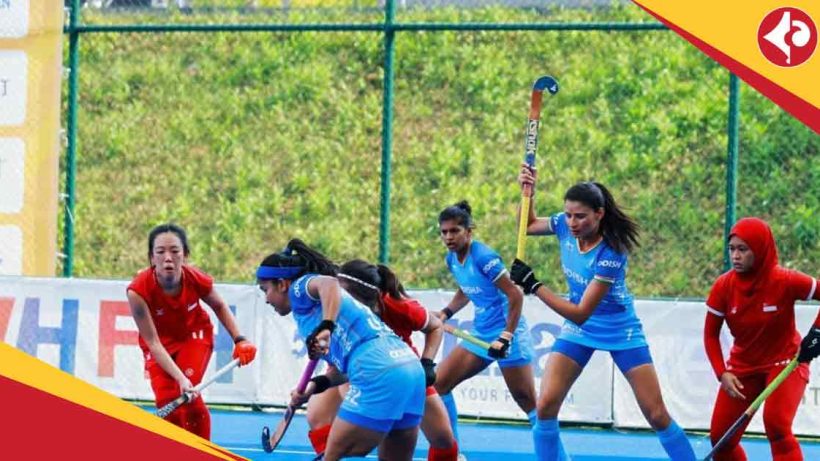India Hockey Team crush Singapore 12-0 to enter Super 4s in Womens Hockey Asia Cup 2025