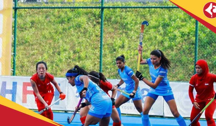 India Hockey Team crush Singapore 12-0 to enter Super 4s in Womens Hockey Asia Cup 2025