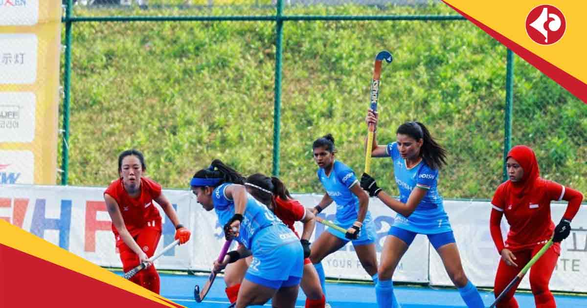 India Hockey Team crush Singapore 12-0 to enter Super 4s in Womens Hockey Asia Cup 2025