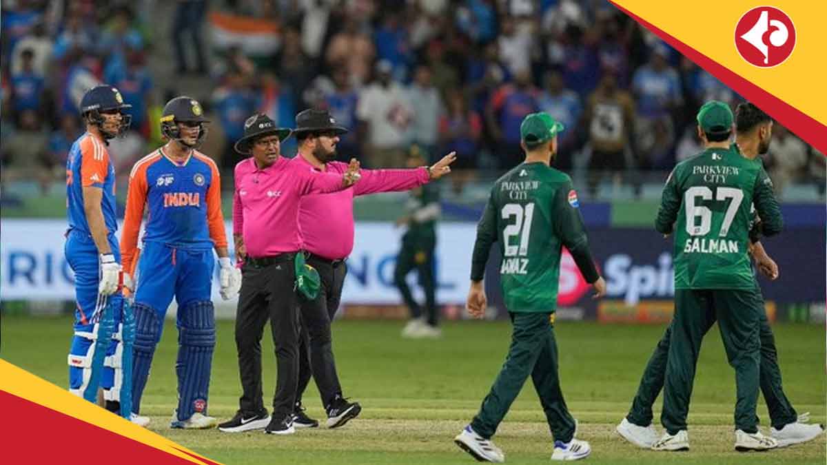 India vs Pakistan in Asia Cup Final Suryakumar Yadav skips trophy shoot sparks with Salman Ali Agha