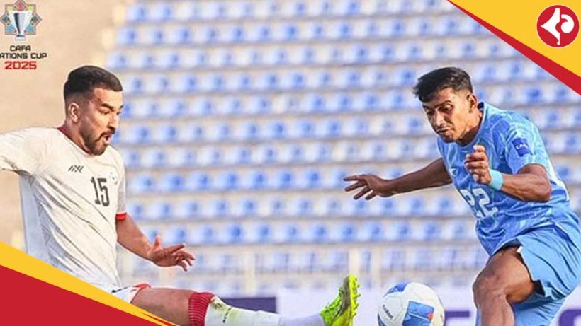 Indian Football Team goalless draw against Afghanistan in CAFA Nations Cup 2025