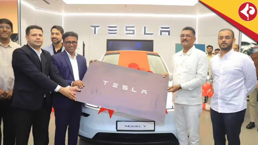 India’s first Tesla Model Y goes to Maharashtra Transport Minister