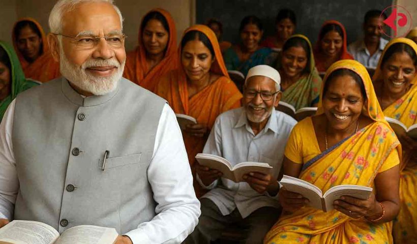 India's literacy rate hits 80.9% in 2024 under Modi's leadership