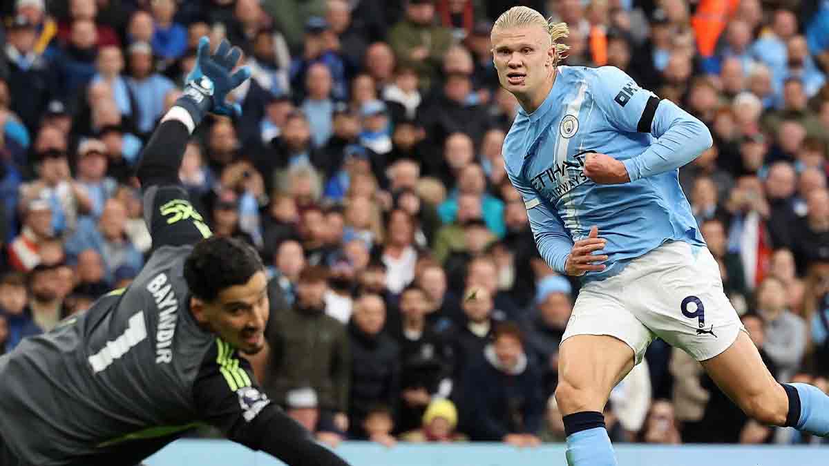 Manchester derby Haaland's Brace Powers Man City to 3-0 Win Over Man United in Derby