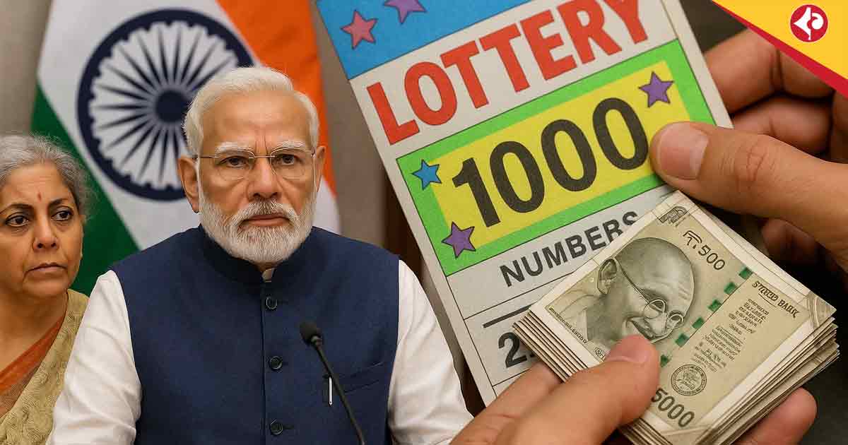 Modi Government’s New GST Rules: 40% Tax on Lotteries from September 22, 2025, Sparks Concerns