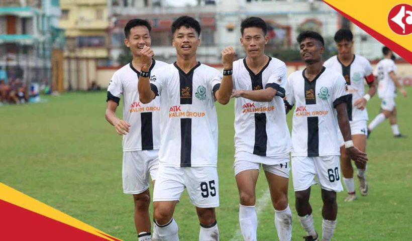 Mohammedan SC concludes their CFL 2025 group stage with 1-1 draw against UKSC at Barrackpore Stadium